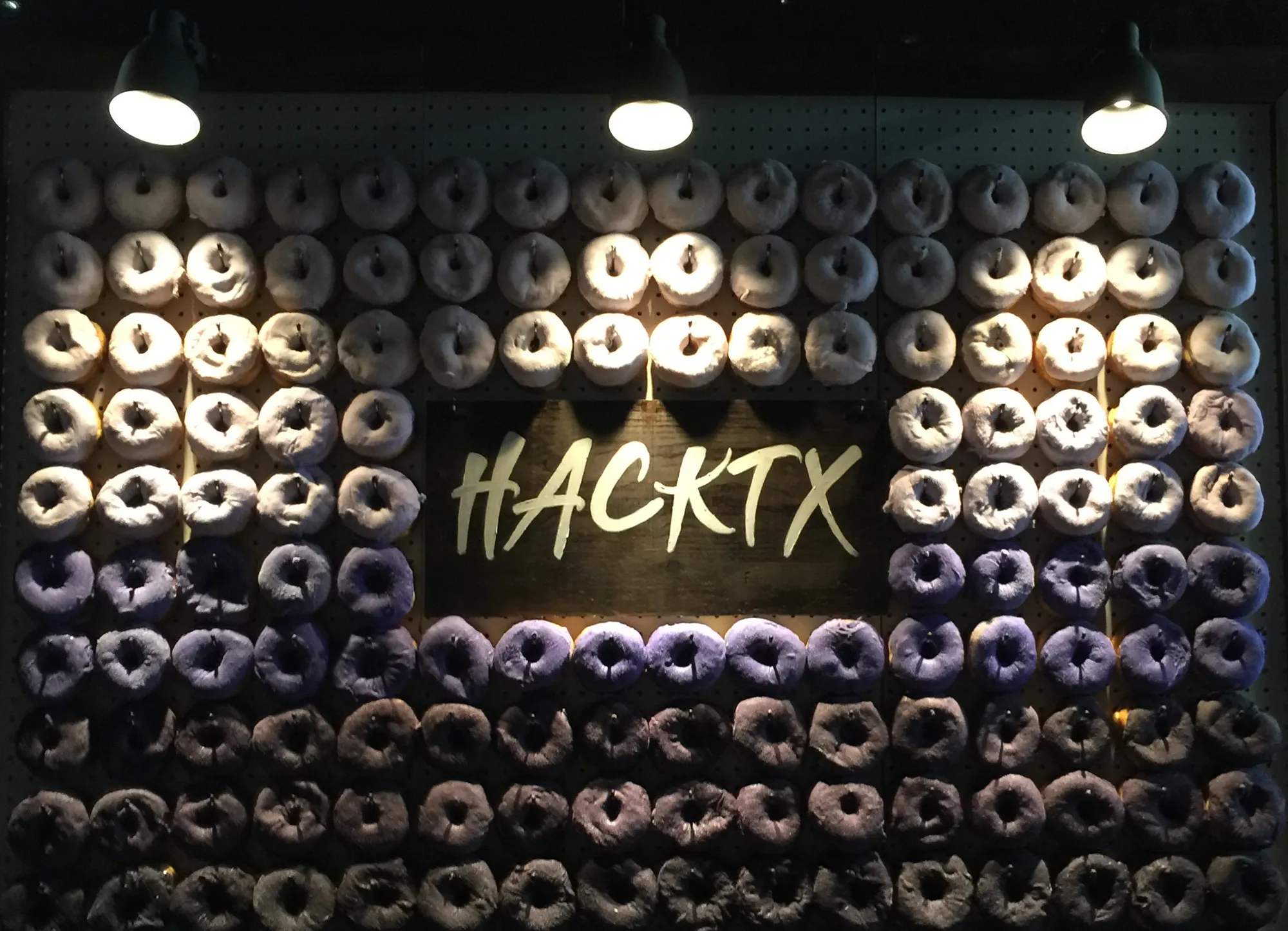 hack tx donut wall