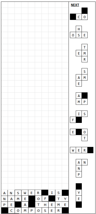 final tetris board