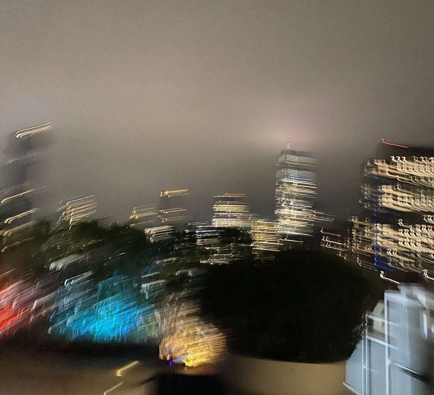blurry nyc