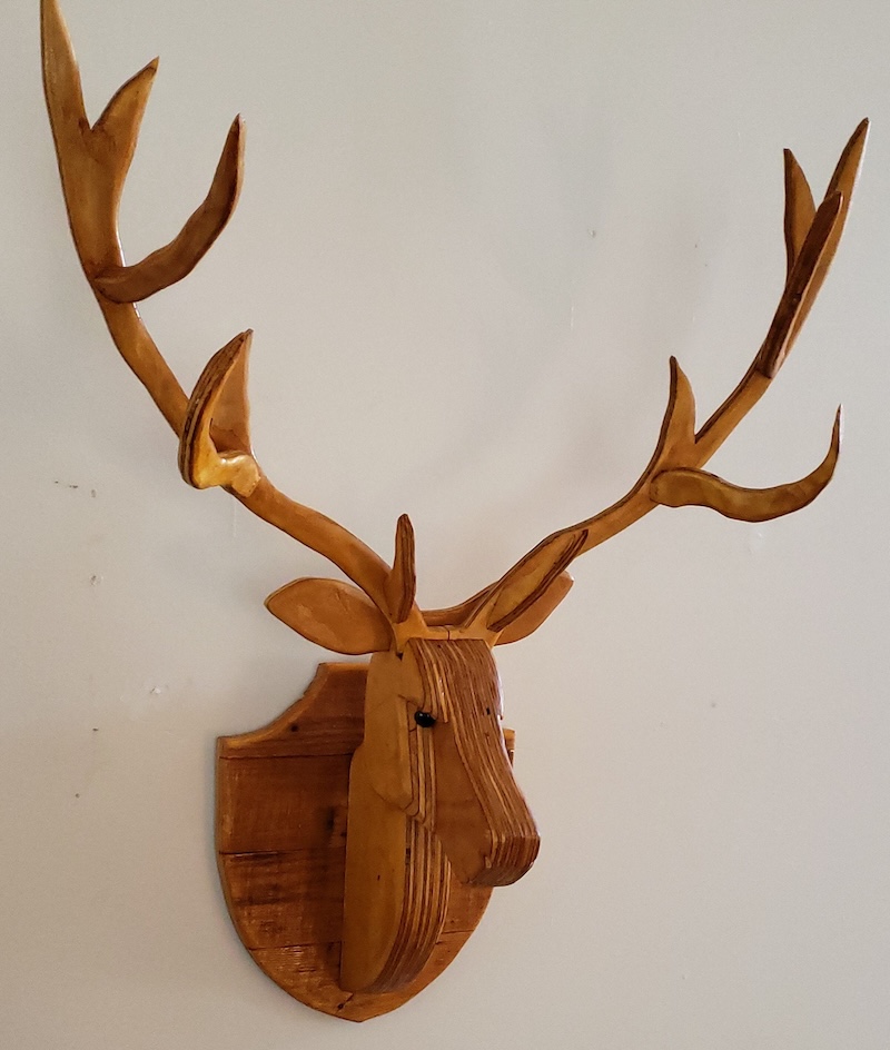 Faux Taxidermy Deer Etsy
