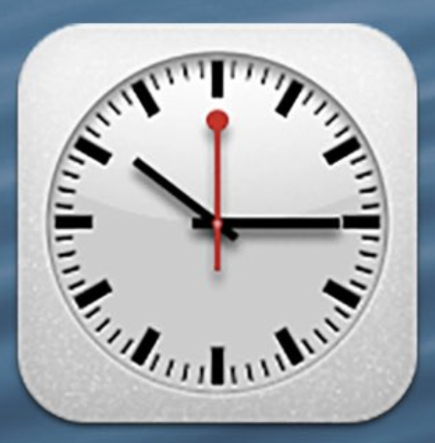 apple clock